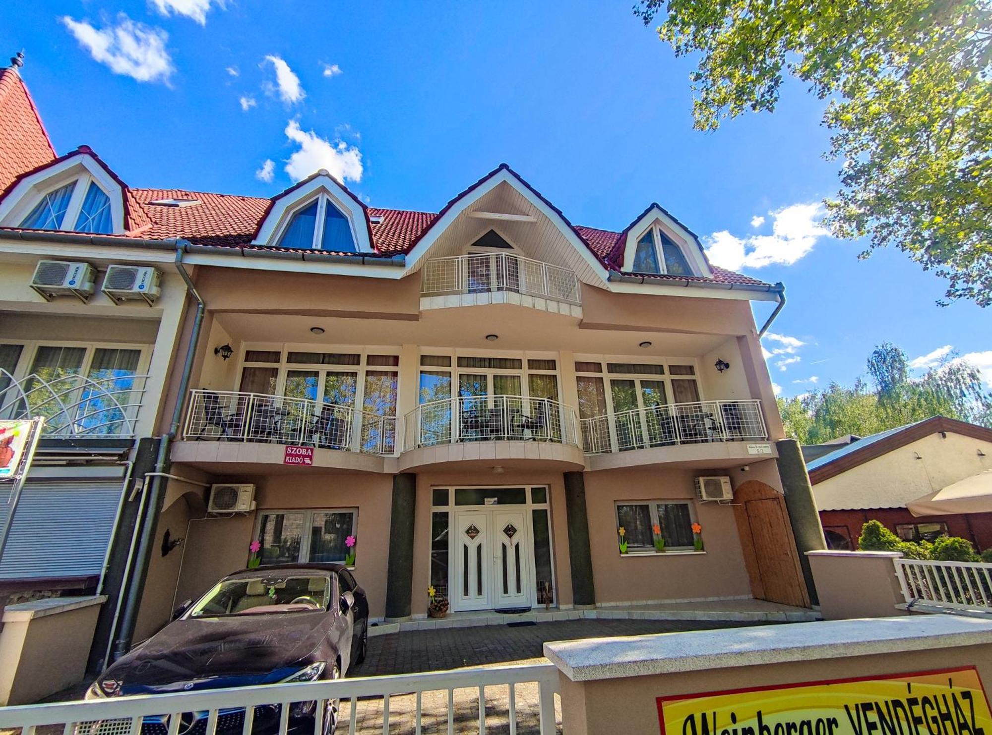 Weinberger Vendeghaz Otel Zamárdi Dış mekan fotoğraf